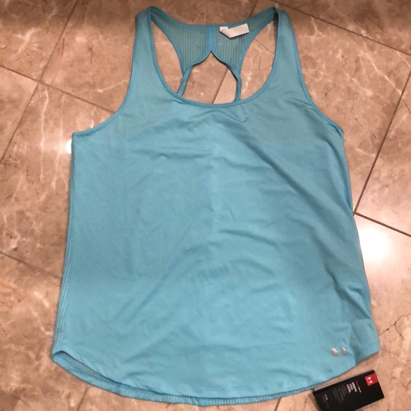under armour twist back tank